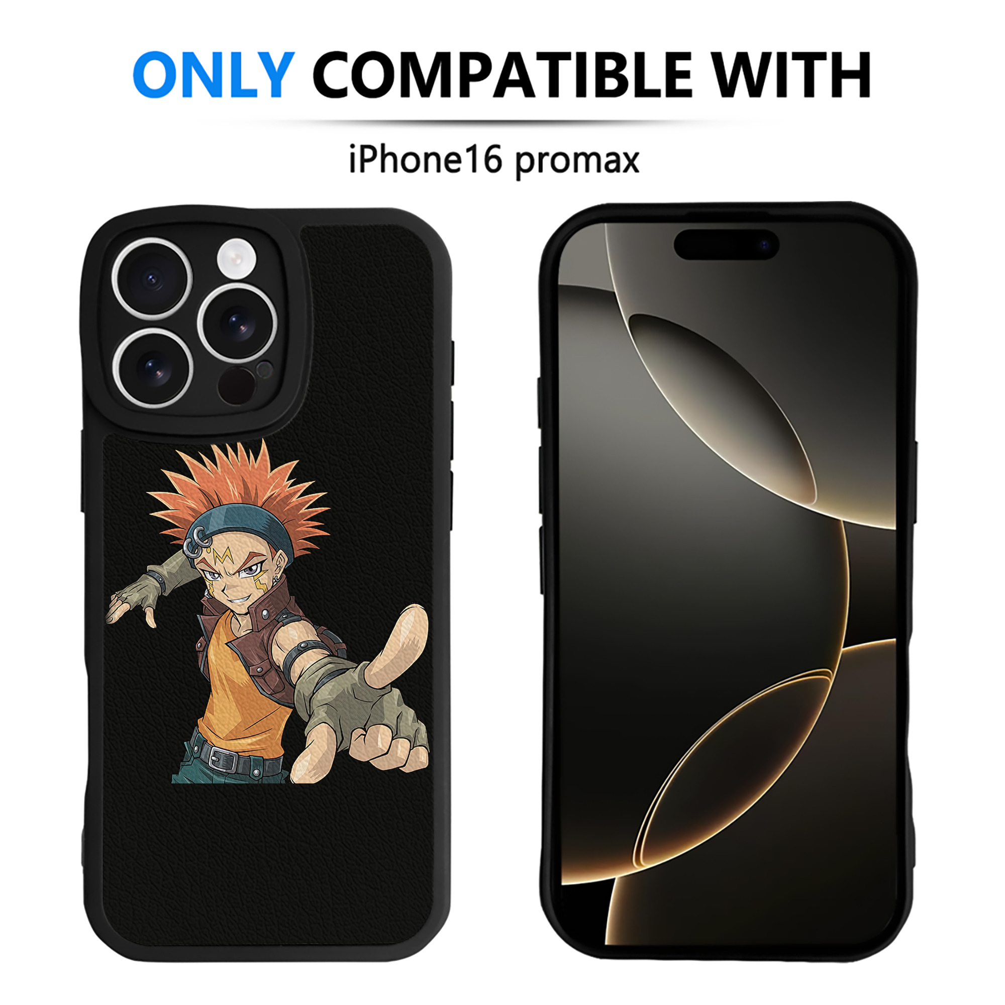 遊☆戯☆王 Yu-Gi-Oh! 【iPhone 16シリーズ対応】シリコンスマホケース（レザー調） 材質：シリコン